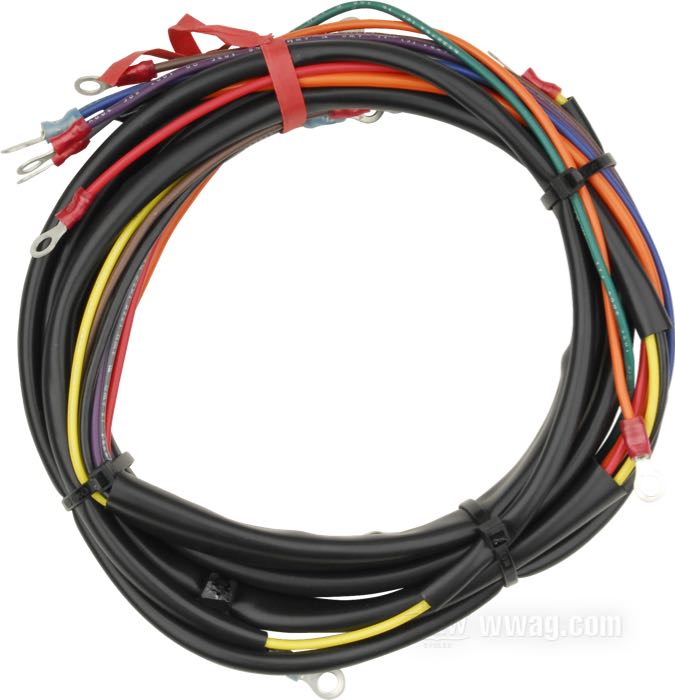 Mazo de cables; apropiado para XLH 1970-1972; cobre / PVC; reemplaza OEM HD 70151-70 y 70151-71; peso bruto: 302 g