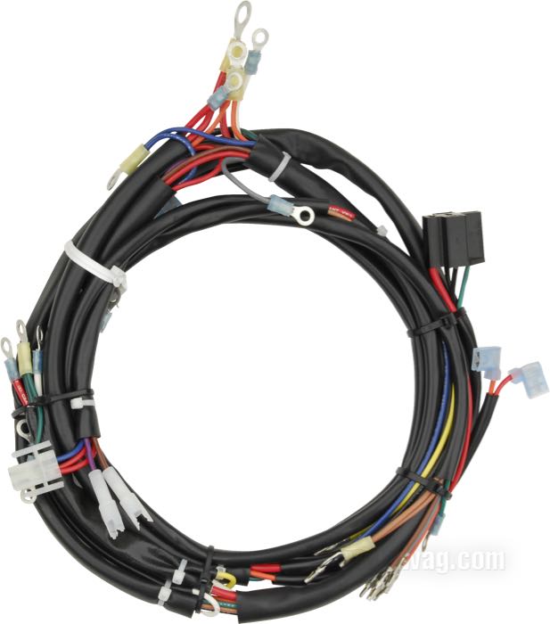 Mazo de cables; apropiado para Sportster XL/XLS/XLH 1980; cobre / PVC; reemplaza OEM HD 70006-80; peso bruto: 488 g