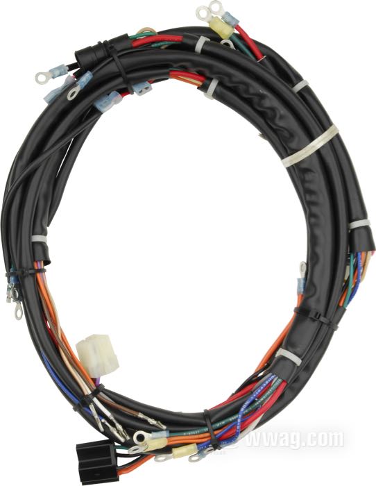 Mazo de cables; apropiado para Sportster XL/XLS/XLH 1982-early 1984; cobre / PVC; reemplaza OEM HD 70006-82; peso bruto: 556 g