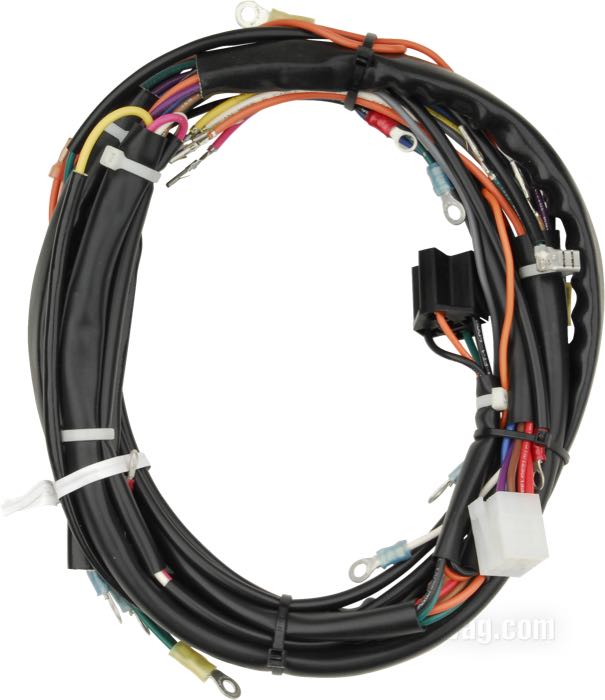 Mazo de cables; apropiado para Sportster XL/XLS/XLH 1986-1990; cobre / PVC; reemplaza OEM HD 70135-86; peso bruto: 457 g