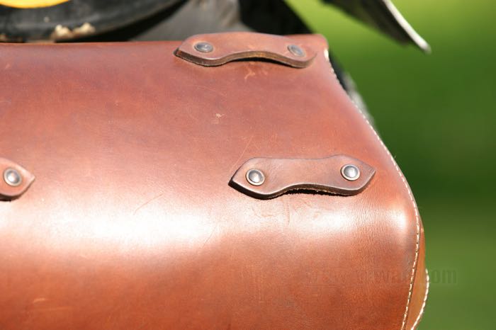 Borsa »Duke« di Lejonkulan; vacchetta, marrone, a dorso piatto; L x A x P: 38 x 37 x 21 cm; volume: 24 l; Svezia; peso lordo: 3.86 kg