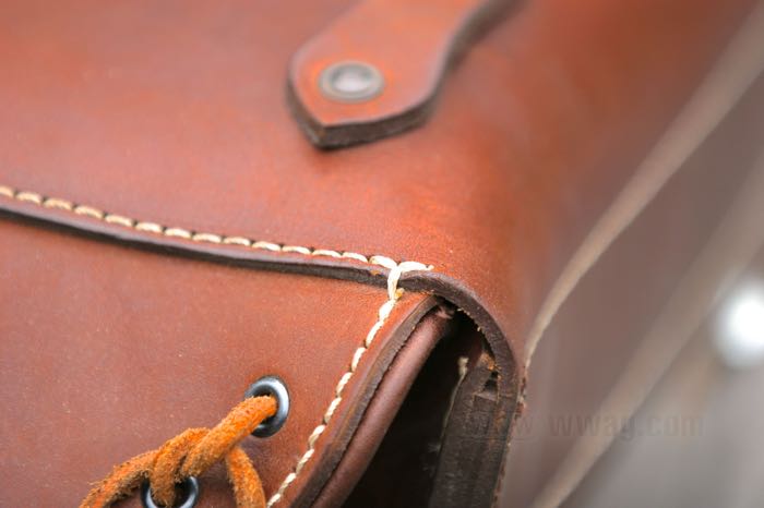 Borsa »Duke« di Lejonkulan; vacchetta, marrone, a dorso piatto; L x A x P: 38 x 37 x 21 cm; volume: 24 l; Svezia; peso lordo: 3.86 kg