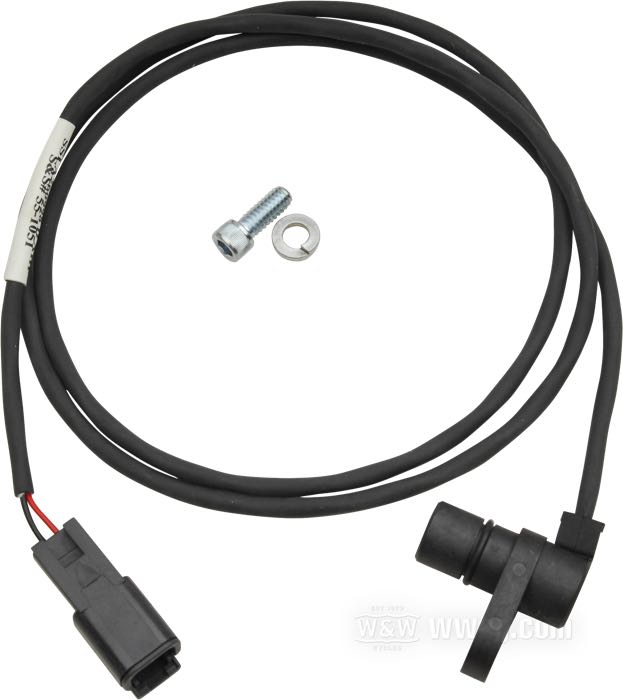 Crank position sensor by S&S; for crank position; fits Big Twin 1984-2007; S&S I.S.T.; with 120 cm long wiring harness; USA; gross weight: 73 g