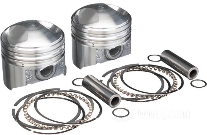 Pistons de rechange originaux hypereutectiques de KB