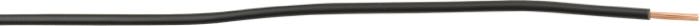 Elektrokabel »FLY«; Kupfer / PVC, schwarz; 0.75 mm²; Bruttogewicht: 10 g