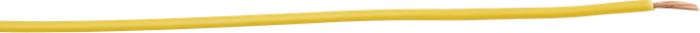 Cavo elettrico »FLY«; rame / PVC, giallo; 0.75 mm²; peso lordo: 10 g