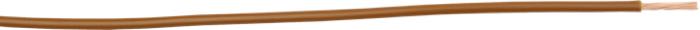Cavo elettrico »FLY«; rame / PVC, marrone; 0.75 mm²; peso lordo: 10 g