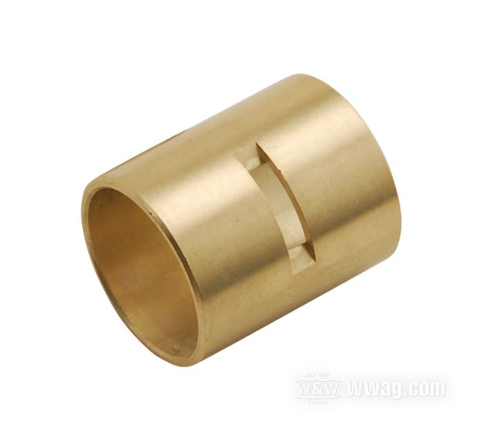 Buchse von Kibblewhite Precision Machining; für Kolbenbolzen; passend für Big Twins 1936→; Manganbronze; Länge: 27.0 mm; Über-/Untermaß: +0.002 ”; Außen-Ø: 22.83 mm; ersetzt OEM HD 24334-36; USA; Bruttogewicht: 23 g