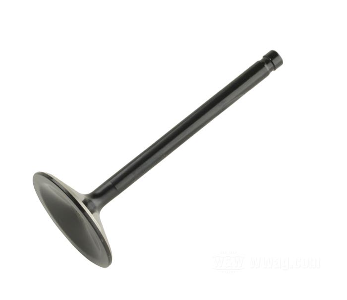 Ventil von Kibblewhite Precision Machining; passend für Twin Cam 1999-2004; Einlass; Stahl; Länge: 112.9 mm; Teller: 46.74 mm; Schaft: 7.87 mm; ersetzt OEM HD 18074-83A; Bruttogewicht: 104 g