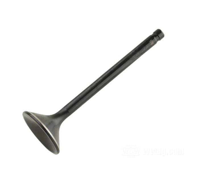 Ventil von Kibblewhite Precision Machining; passend für Evolution Sportster 1100cc 1987, Sportster 1200, 1988-2003; Auslass; Stahl; Länge: 117.48 mm; Teller: 37.47 mm; Schaft: 7.86 mm; ersetzt OEM HD 18024-87; Bruttogewicht: 80 g