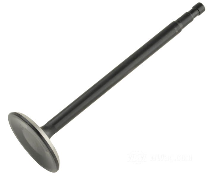 Vàlvula de Kibblewhite Precision Machining; apropiado para Flathead 74”-80” 1937-1948; admisión/escape; acero; largo: 159.5 mm; cabeza: 49 mm; vástago: 9.4 mm; reemplaza OEM HD 18072-37 y 18082-37; peso bruto: 156 g