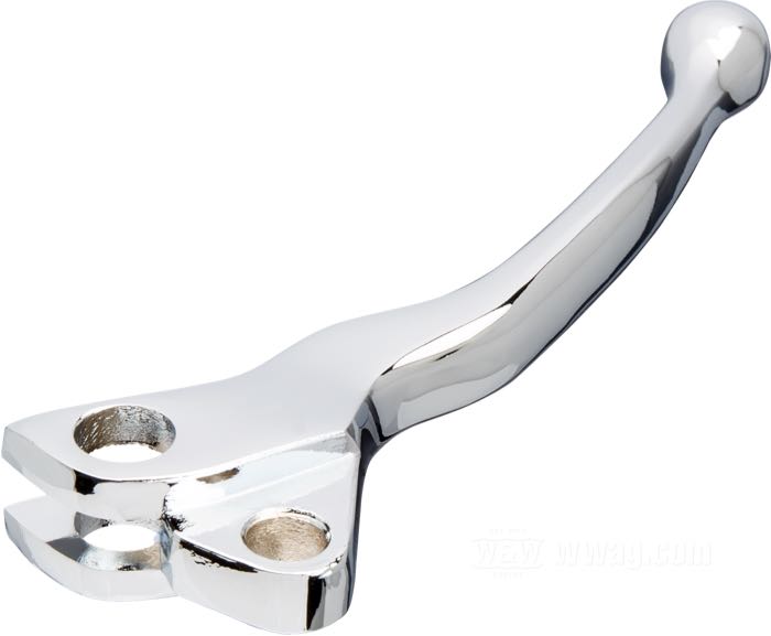 Levier frein/embrayage à main »Power Grip«; pour cocottes 1965-1981 (frein: →1971, embrayage →1981); aluminium, chromé; remplace OEM HD 45024-65A et 45017-69T; poids brut: 140 g