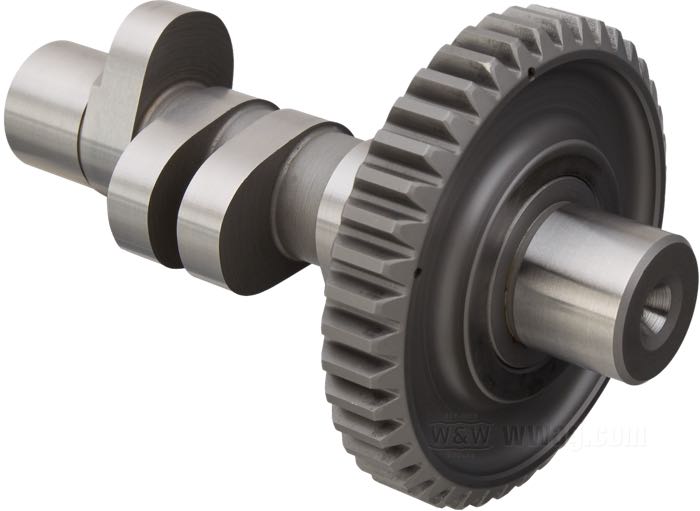 Cam shaft »#2« by Leineweber; fits Knucklehead 1936-1947; steel; valve lift (IN/EX): 10.16/10.16 mm; USA; gross weight: 681 g