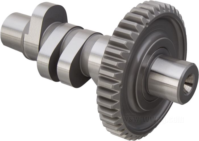 Cam shaft »L31« by Leineweber; fits 1948-1969 Panhead and Early Shovelhead; steel; valve lift (IN/EX): 12.19/12.19 mm; USA; gross weight: 719 g