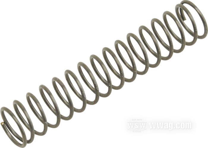 Spring; for relief valve; fits Big Twin 1941-1952; spring steel; length: 53 mm; replaces OEM HD 26374-42; gross weight: 10 g
