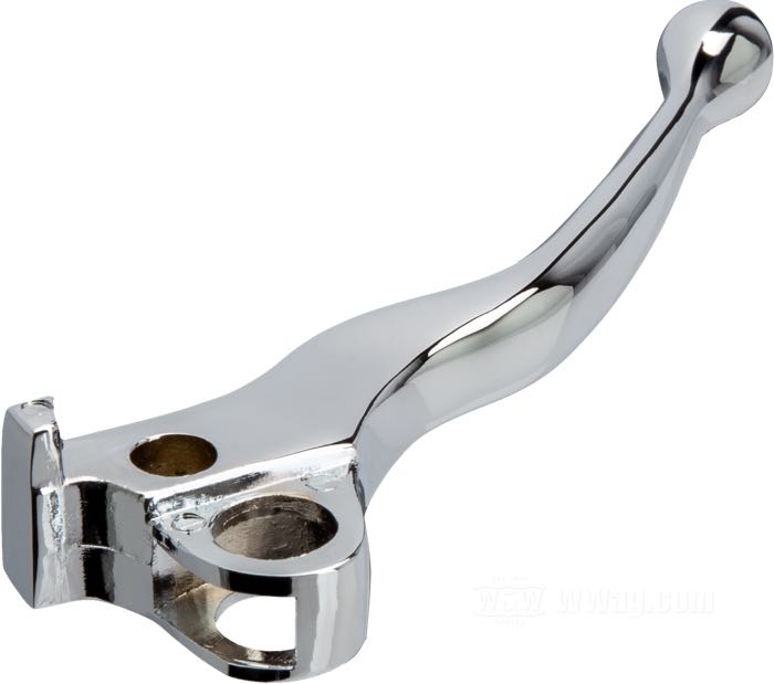 Handbremshebel »Power Grip«; für Armaturen 1972-1981; Aluminium, verchromt; ersetzt OEM HD 45016-72; Bruttogewicht: 120 g