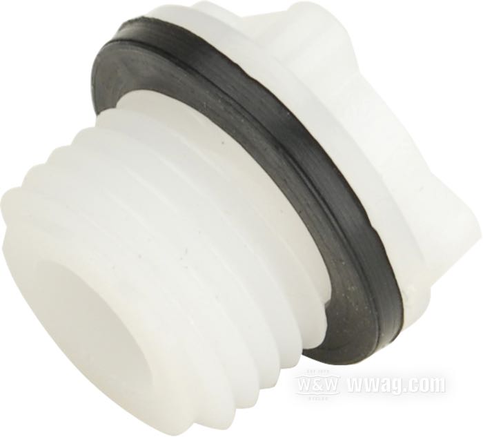 Vis bouchon; pour Batterie; plastique; filetage: 9/16”-18; poids brut: 2.4 g