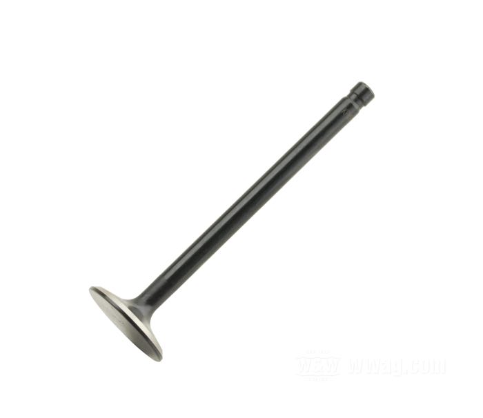 Ventil von Kibblewhite Precision Machining; passend für Evolution Sportster 883, 1986-2003; Auslass; Stahl; Länge: 117.86 mm; Teller: 34.29 mm; Schaft: 7.86 mm; ersetzt OEM HD 18030-86; Bruttogewicht: 75 g