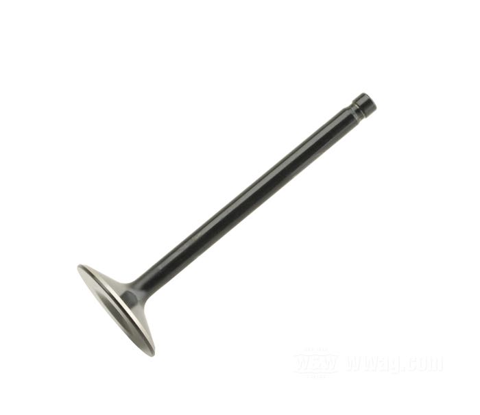 Valve by Kibblewhite Precision Machining; fits Evolution Sportster 883, 1986-2003; intake; steel; length: 115.57 mm; head: 40.26 mm; stem: 7.87 mm; replaces OEM HD 18031-86; gross weight: 85 g