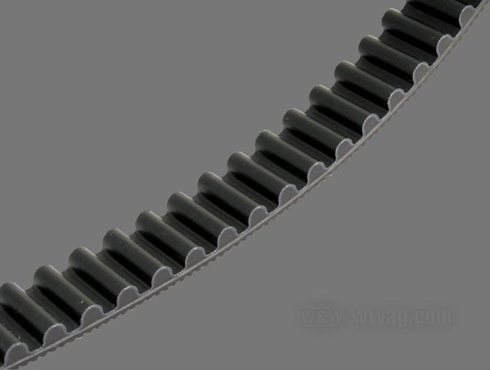Courroie secondaire de S&S; polyuréthane / câble en fibre de carbone X3N; largeur: 1-1/8”; nombre de dents: 132; pas des dents: 14 mm; poids brut: 820 g