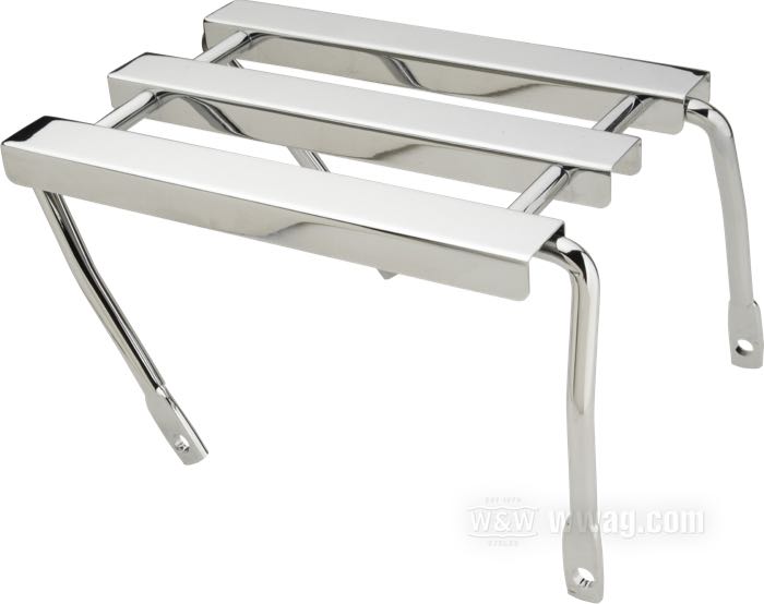 Gepäckträger; passend für FXST 1984-2006, FLST 1986-2006 ; Stahl, verchromt; ersetzt OEM HD 53461-90; Bruttogewicht: 2.96 kg