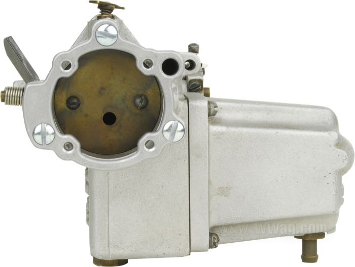 Adattatore di Bates; per Coperchi di carburatori Linkert su S&S L-Series; alluminio, finitura a macchina; spessore: 11 mm; Germania; peso lordo: 23 g