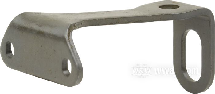 Bracket; for Delco Remy Horns; fits models 1936-1945; top; steel, parkerized; replaces OEM HD 69130-36; gross weight: 60 g