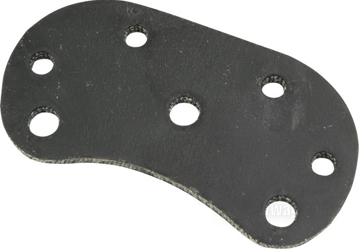 Piastrina distribuzione cavi; atto per 61 cui/1000 cc 1936, 45 cui/ 750 cc e Big Twin 1937-1941; gomma, 83 mm; rimpiazza OEM HD 4858-36A e 69132-36; peso lordo: 20 g