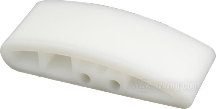 Cuscino tensore; per Tenditore catena primaria; atto per Big Twin 1965-2000; plastica; rimpiazza OEM HD 39976-65B; peso lordo: 60 g