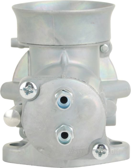 Carburatore a valvola »Mk 1 Concentric« di AMAL Carburettors; atto per modelli OHV 1000 e 1200 cc, Flatheads 1200 e 1300 cc; alluminio, come colato, alesaggio: 32 mm, getto massimo 220, getto spillo 106, getto minimo RJ17, valvola 3; Gran Bretagna; peso lordo: 640 g