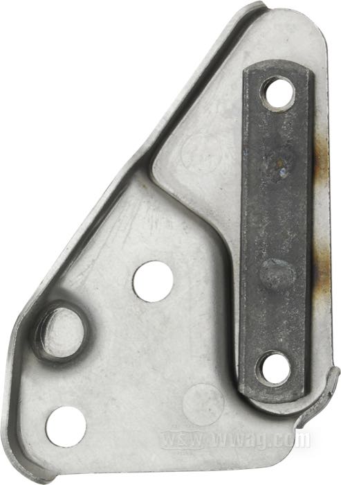 Support de Paughco; pour Relais Delco; adaptable à Knucklehead et Panhead 1947-1957; acier, naturel; remplace OEM HD 74765-47; USA; poids brut: 67 g