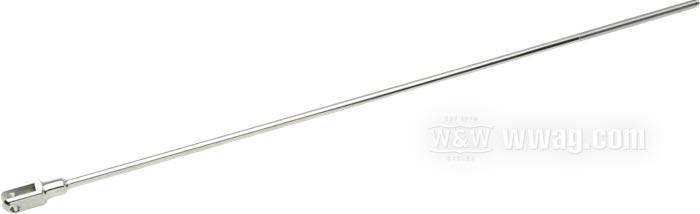Varilla de freno; apropiado para Sportster 1967-1974; acero, cromado; largo: 61 cm; reemplaza OEM HD 42253-67; peso bruto: 210 g