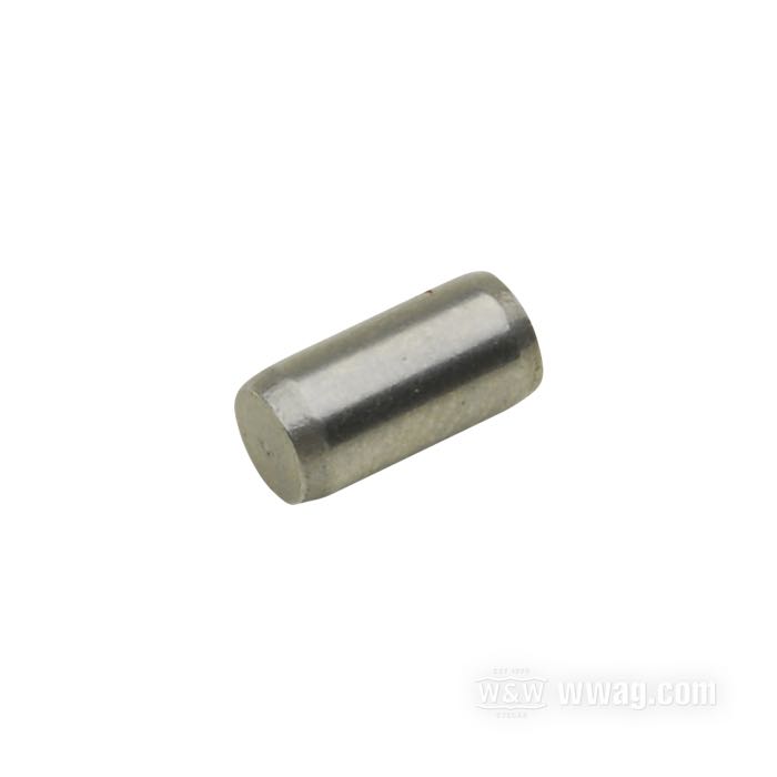 Dowel pin; fits Big Twin 1970-1999; on cam cover; steel; length: 1/2”; Ø 1/4”; replaces OEM HD 358; USA; gross weight: 3 g