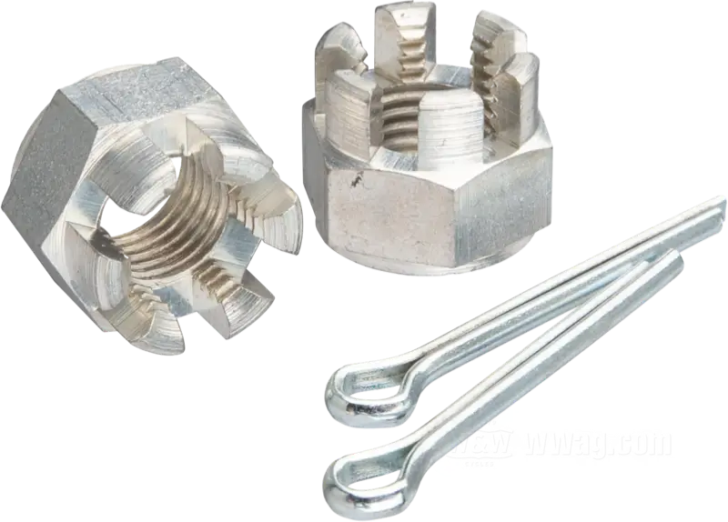 Front Axle Nut Kits for Single Cylinder and 45” Models