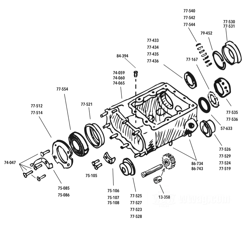 Parts for Transmission Cases