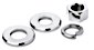Rear Axle Nut Kits Sportster 1952-1988 and Big Twins 1973-1988