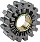 Kick Starter Clutch and Gear on Main Shaft and Related Parts