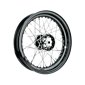 Wheels with Tapered Roller Star Hub and Drop Center Steel Rim