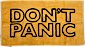 Don’t Panic Handtuch