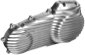 RSS Ribbed Outer Primary Cover for Big Twin 2006→