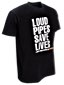 Camisetas W&W Classic - LOUD PIPES SAVE LIVES