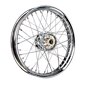 Wheels with Tapered Roller Star Hub and Classic Profiled Semi-Drop Center Rim