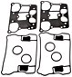 S&S Gasket Kits for Rocker Covers: Twin Cam Engines