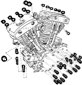 Hardware Kits for Complete Engine and Drive Train