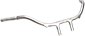 Faber Cycle Handlebars Standard Solo 1930-1934 for IOE and V Models
