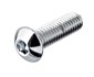 Buttonhead Socket Screws Chrome-plated