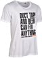 W&W Classic T-Shirts - DUCT TAPE AND BEER White