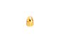 Peaked Acorn Nuts Gold-plated