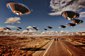 Bates Flying Saucer Mirrors for Controls