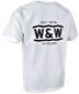 Magliette W&W-Brand bianche - stampa nera